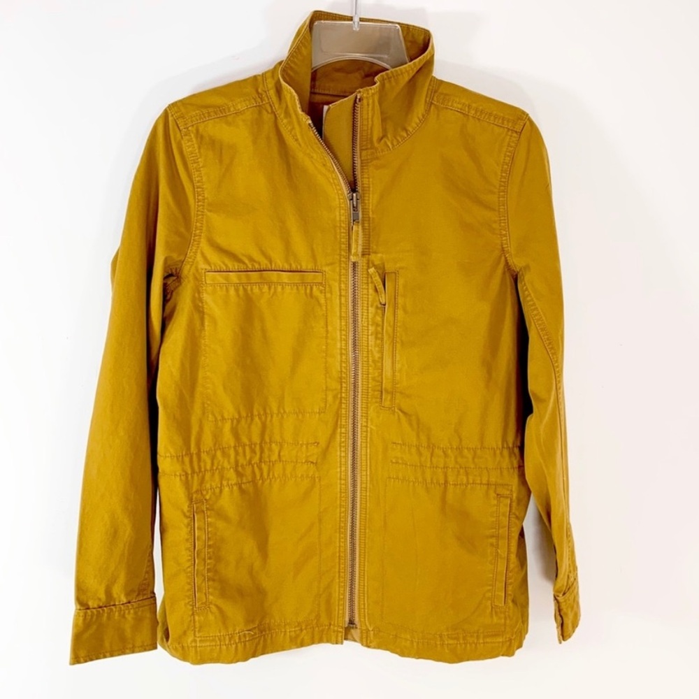 Madewell Egyptian Gold Fleet Utility Field Canvas Jacket- XS - Picture 4 of 14